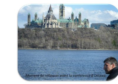 Moment de réflexion - Conférence Ottawa