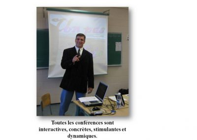 Conférences interactives et stimulantes